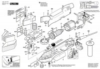 Bosch 0 601 278 742 GVS 350 AE Multi-Purpose Belt Sander 230 V / GB Spare Parts GVS350AE